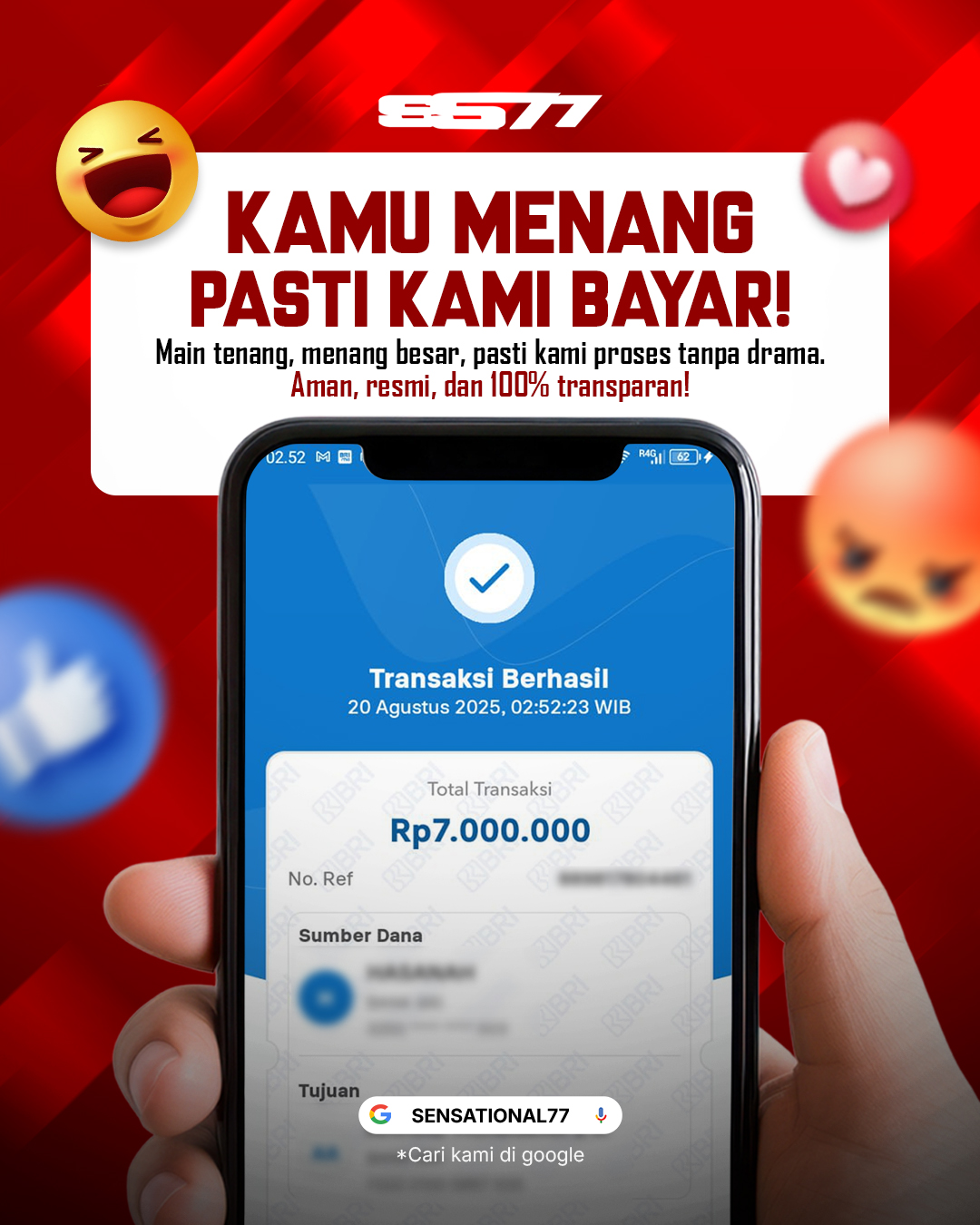 SENSATIONAL77 JACKPOT SLOT - PG SOFT - ANUBIS WRATH Rp 7.000.000.- LUNAS!