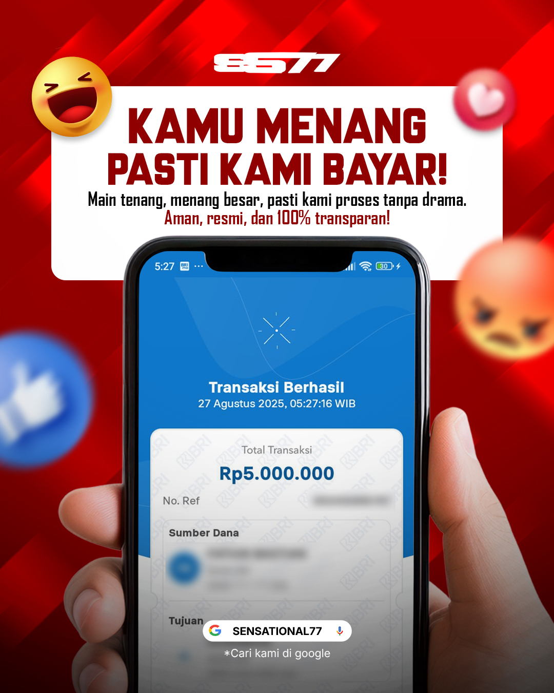 SENSATIONAL77 JACKPOT SLOT - MICROGAMING - CANDY RUSH WILDS Rp 5.000.000.- LUNAS!